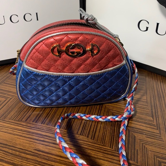 NWT Gucci Trapuntata Laminated Mini Bag - Picture 2 of 7